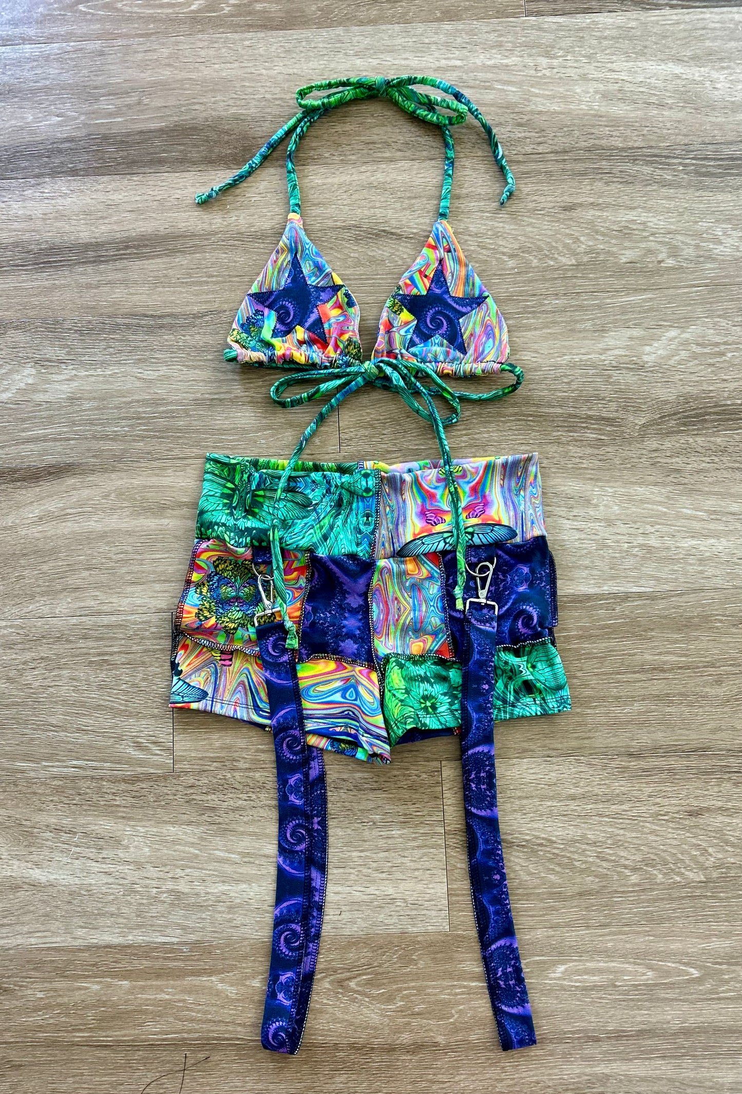 Star Bikini Top (cotton/jersey/spandex)