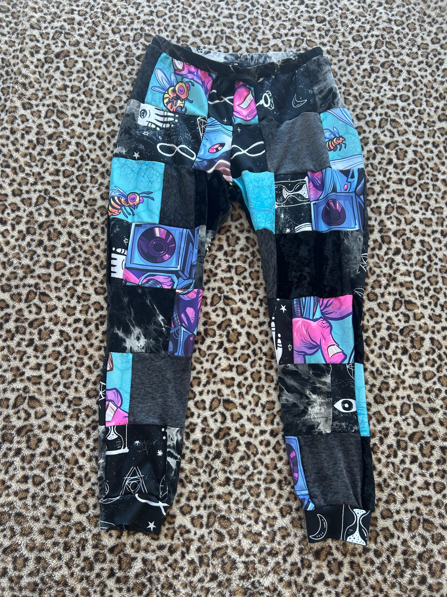 Patchwork Joggers