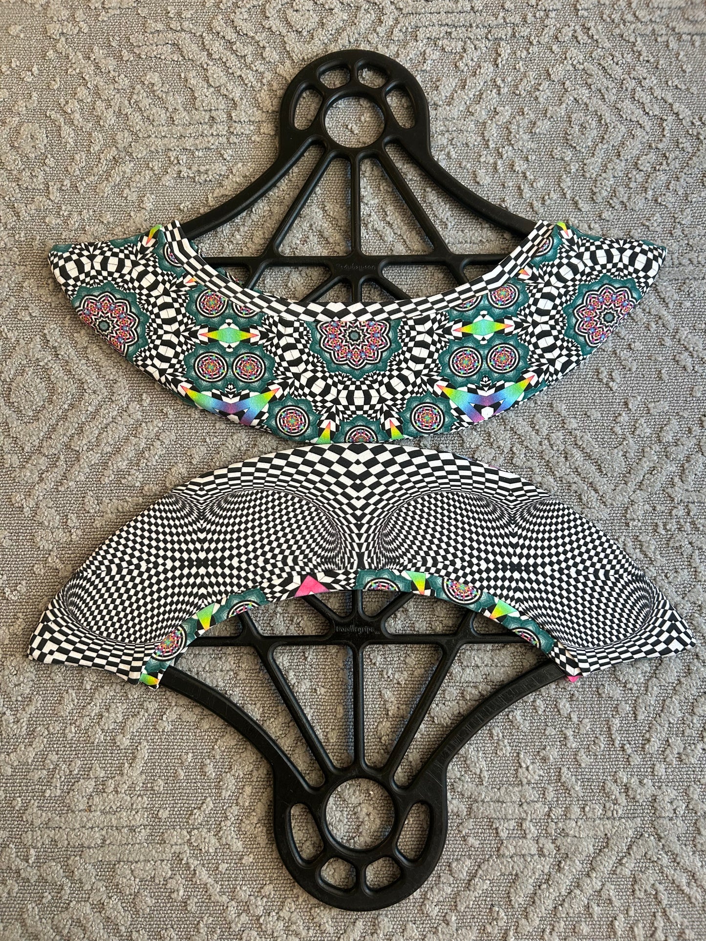 Fan Covers w/ band hem