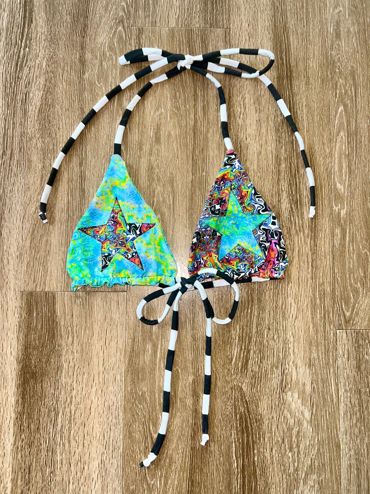 Star Bikini Top (cotton/jersey/spandex)