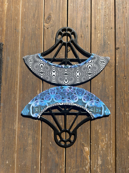 Fan Covers w/ Band Hem