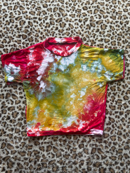 Hand-dyed Cropped T (S)