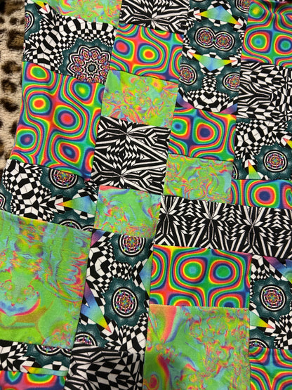 Patchwork Playsuit (XS/S)