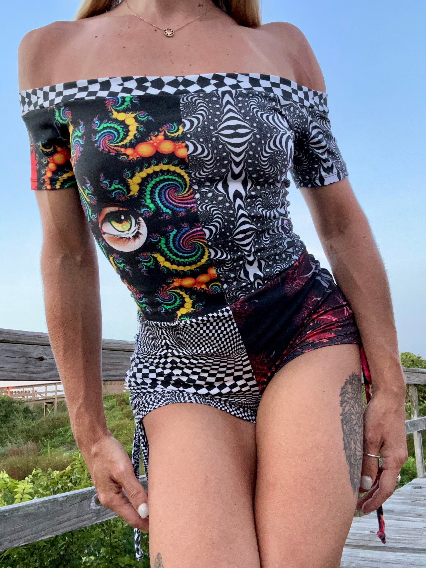 Split Decision Playsuit