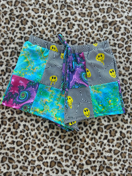 Patchwork Lounge Shorts