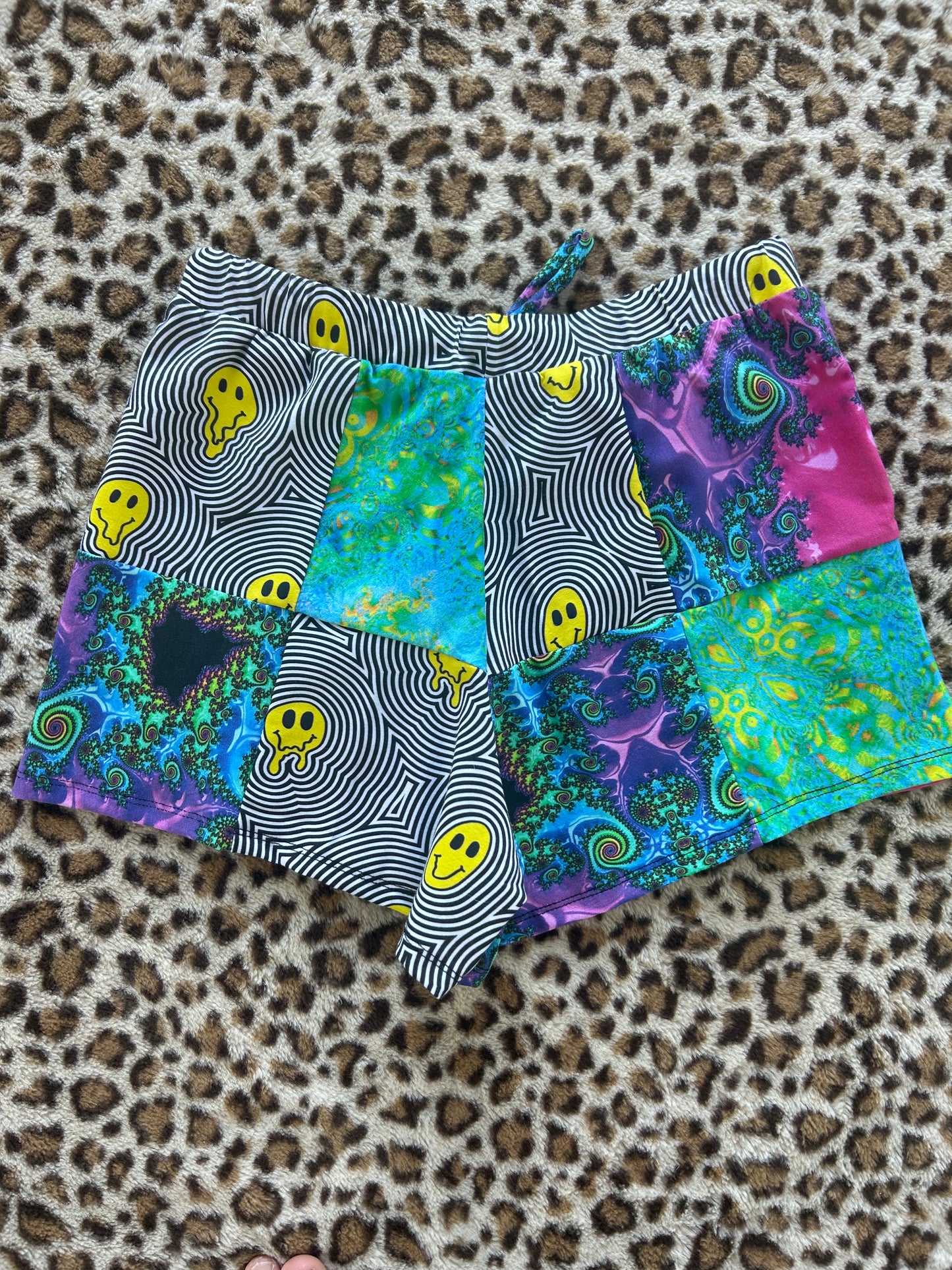 Patchwork Lounge Shorts