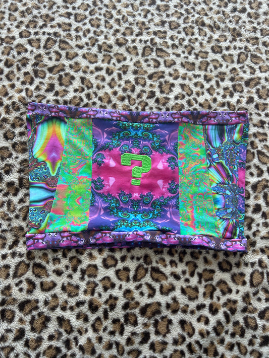 ? Embroidered Tube Top