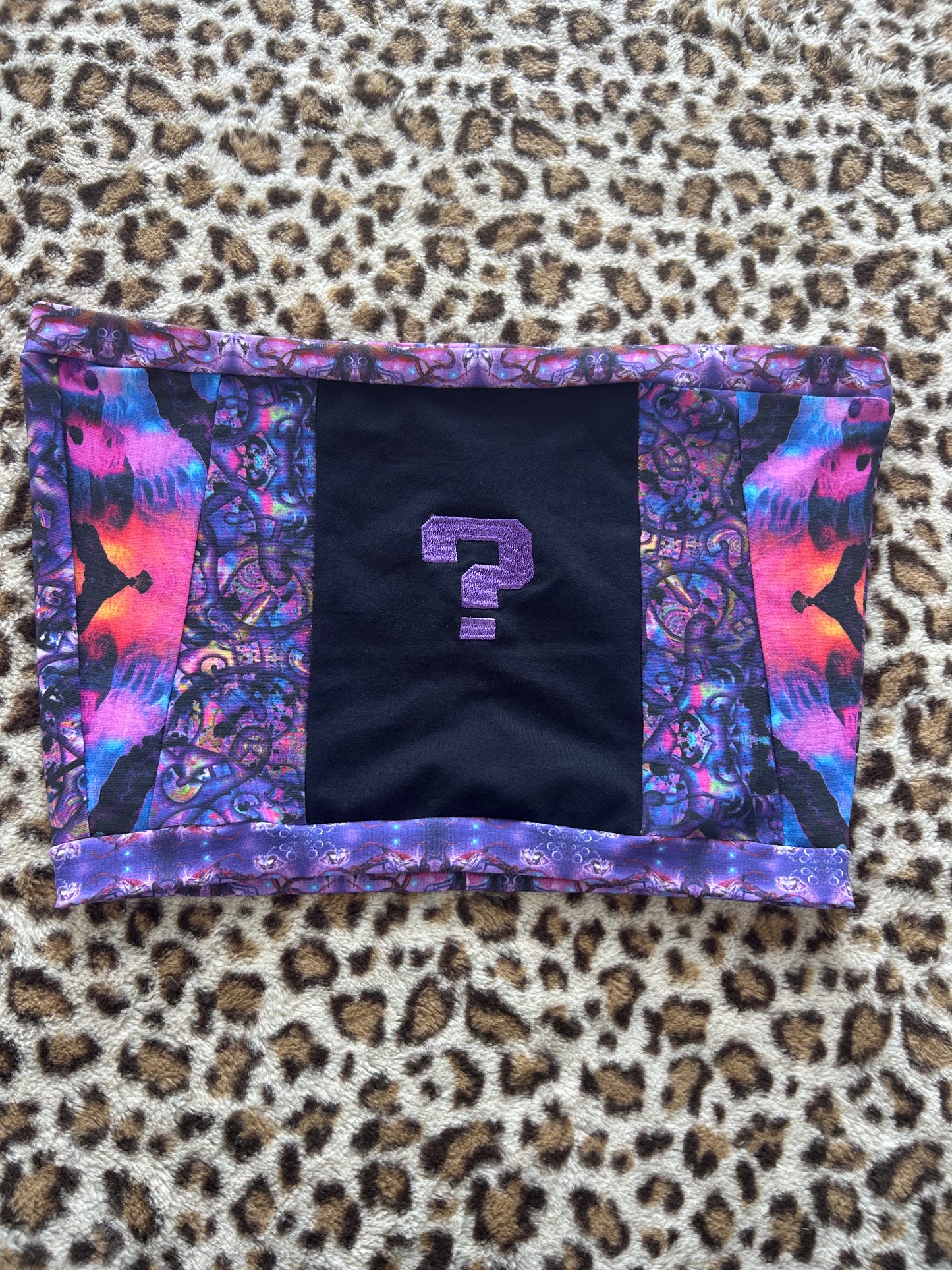 ? Embroidered Tube Top