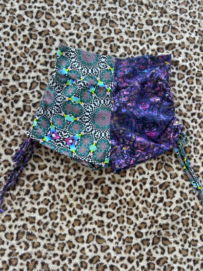 Split Yoga Cinched Shorts