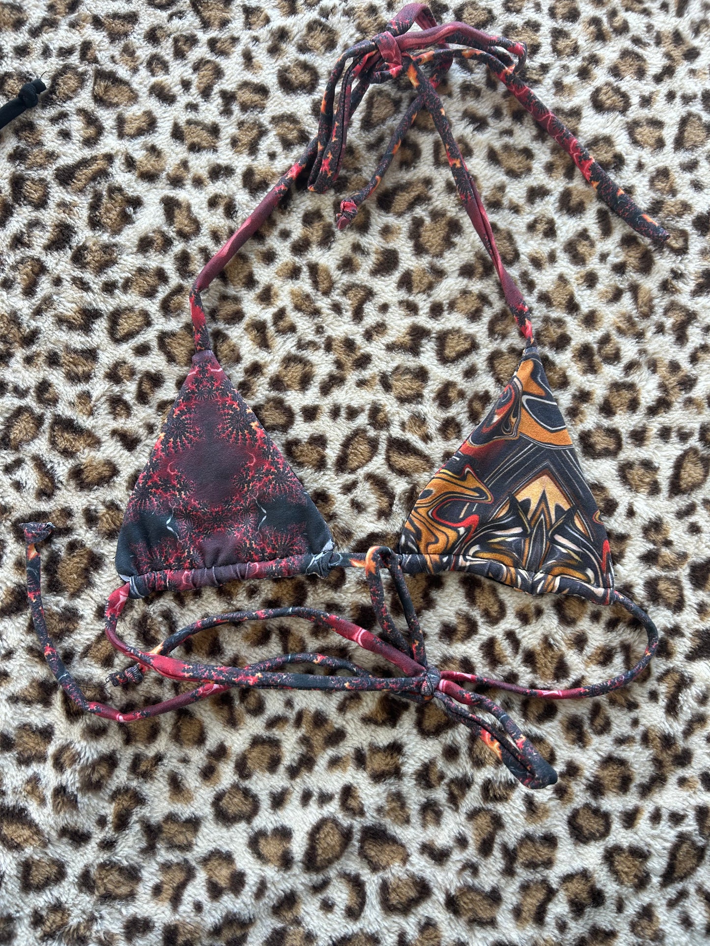 Reversible Patchwork Bikini