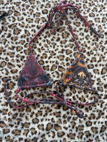 Reversible Patchwork Bikini
