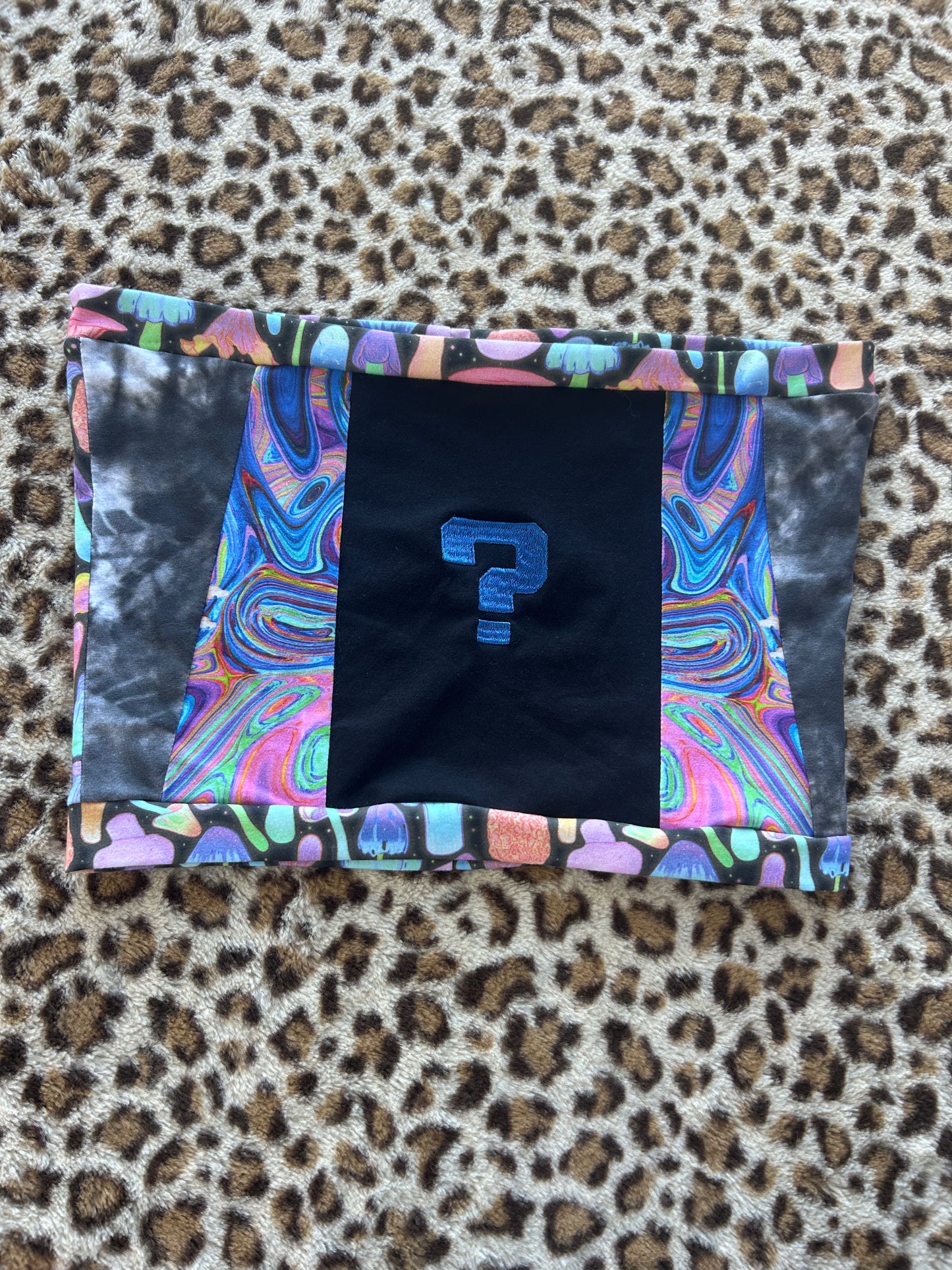 ? Embroidered Tube Top