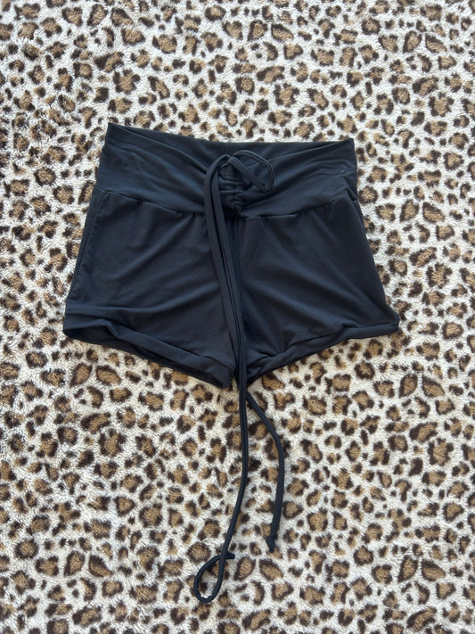 Cinched Waist Shorts