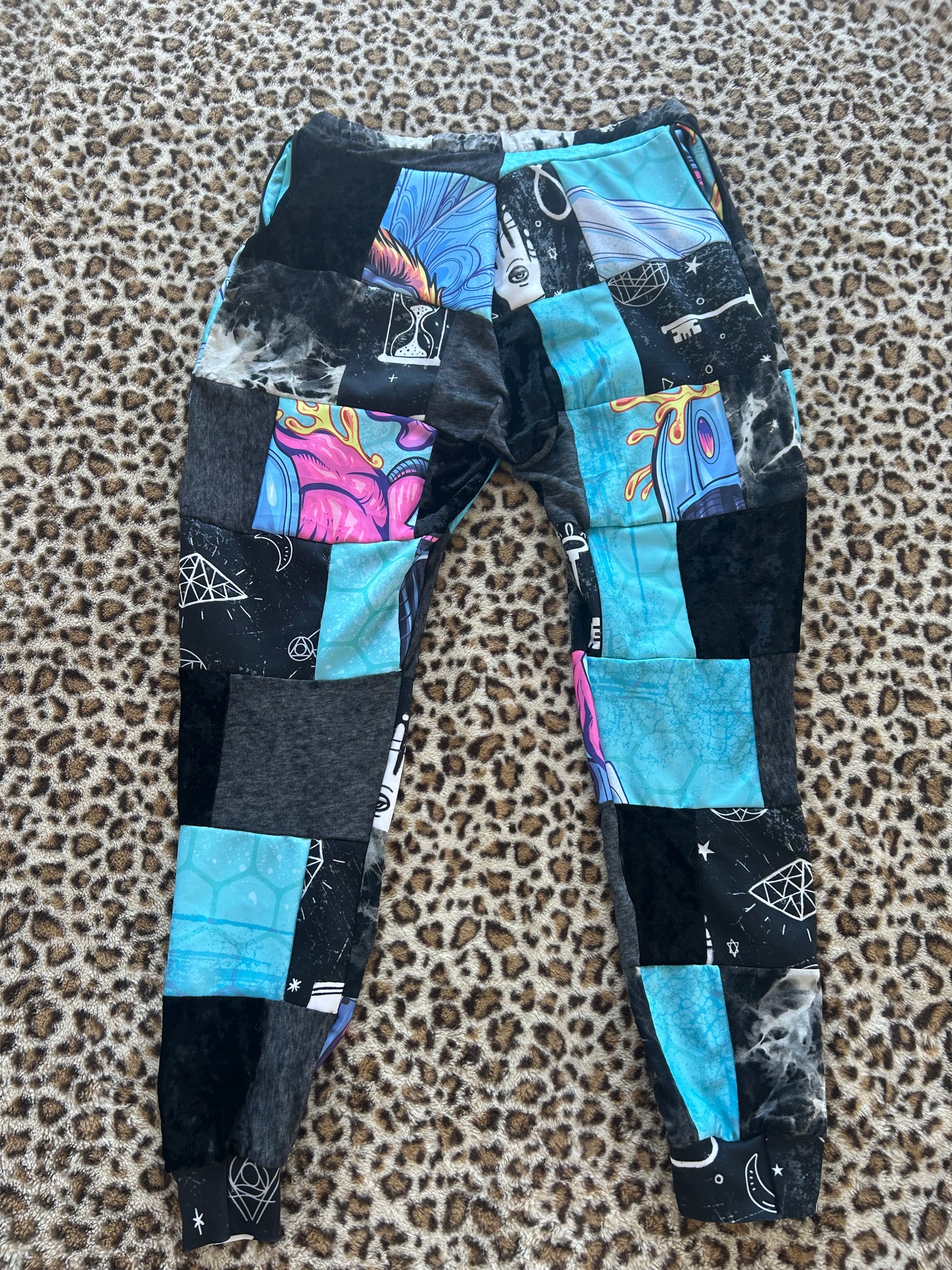 Patchwork Joggers