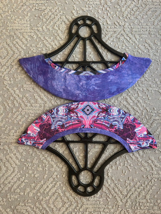 Fan Covers w/ band hem