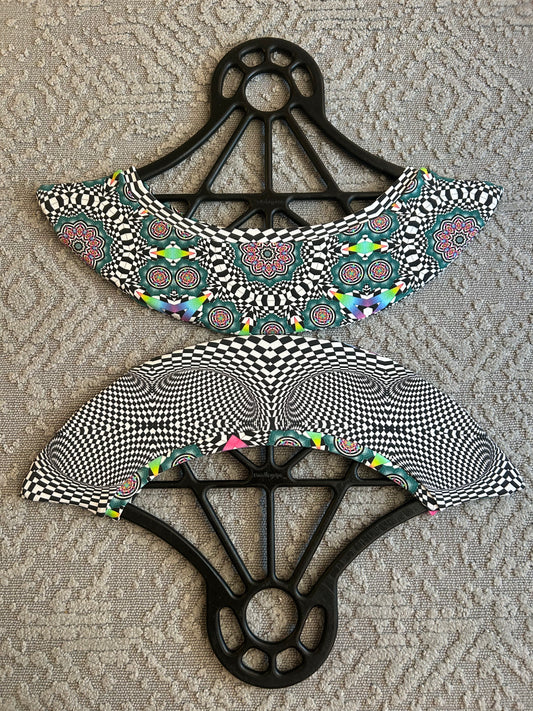 Fan Covers w/ band hem