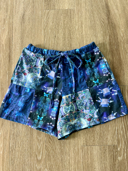 Patchwork Lounge Shorts (M)