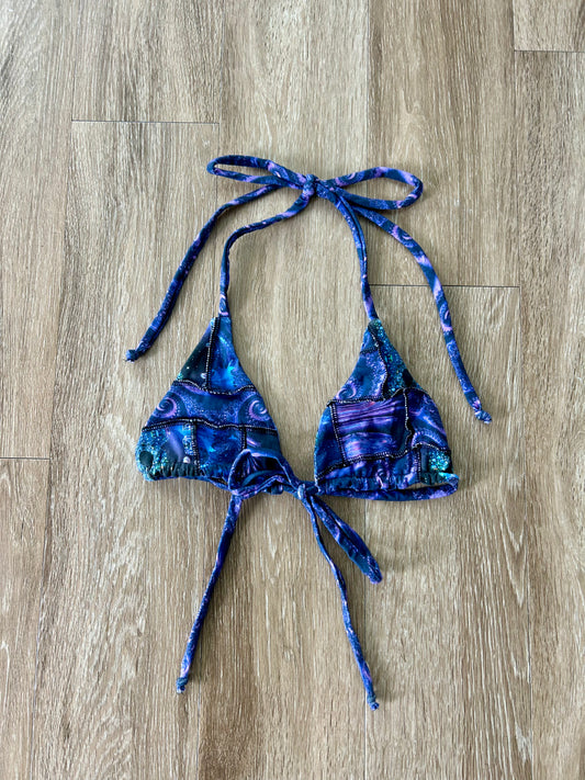 Patchwork Bikini Top (A-C cup)
