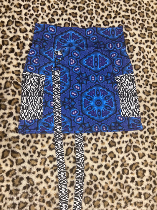 Cargo Skirt w/ Suspender (S-M)