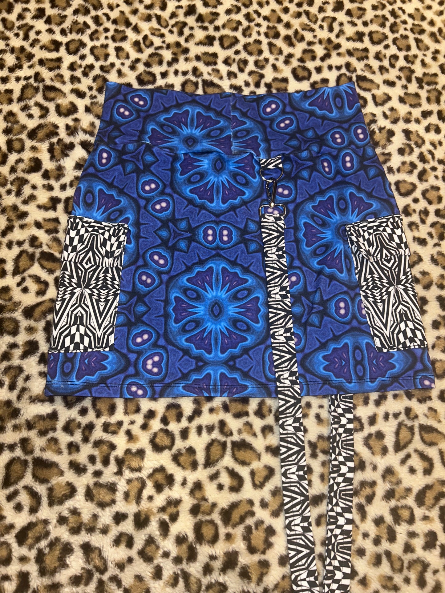 Cargo Skirt w/ Suspender