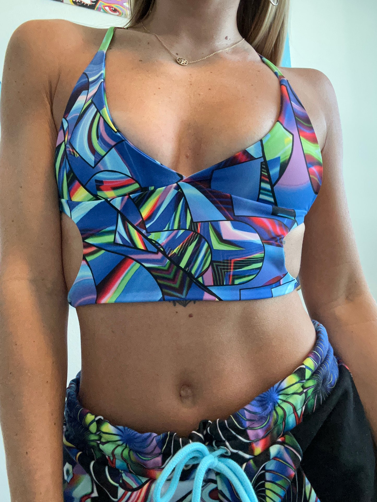 Kevin Psychedelic Gaia Top (Swim-Friendly)