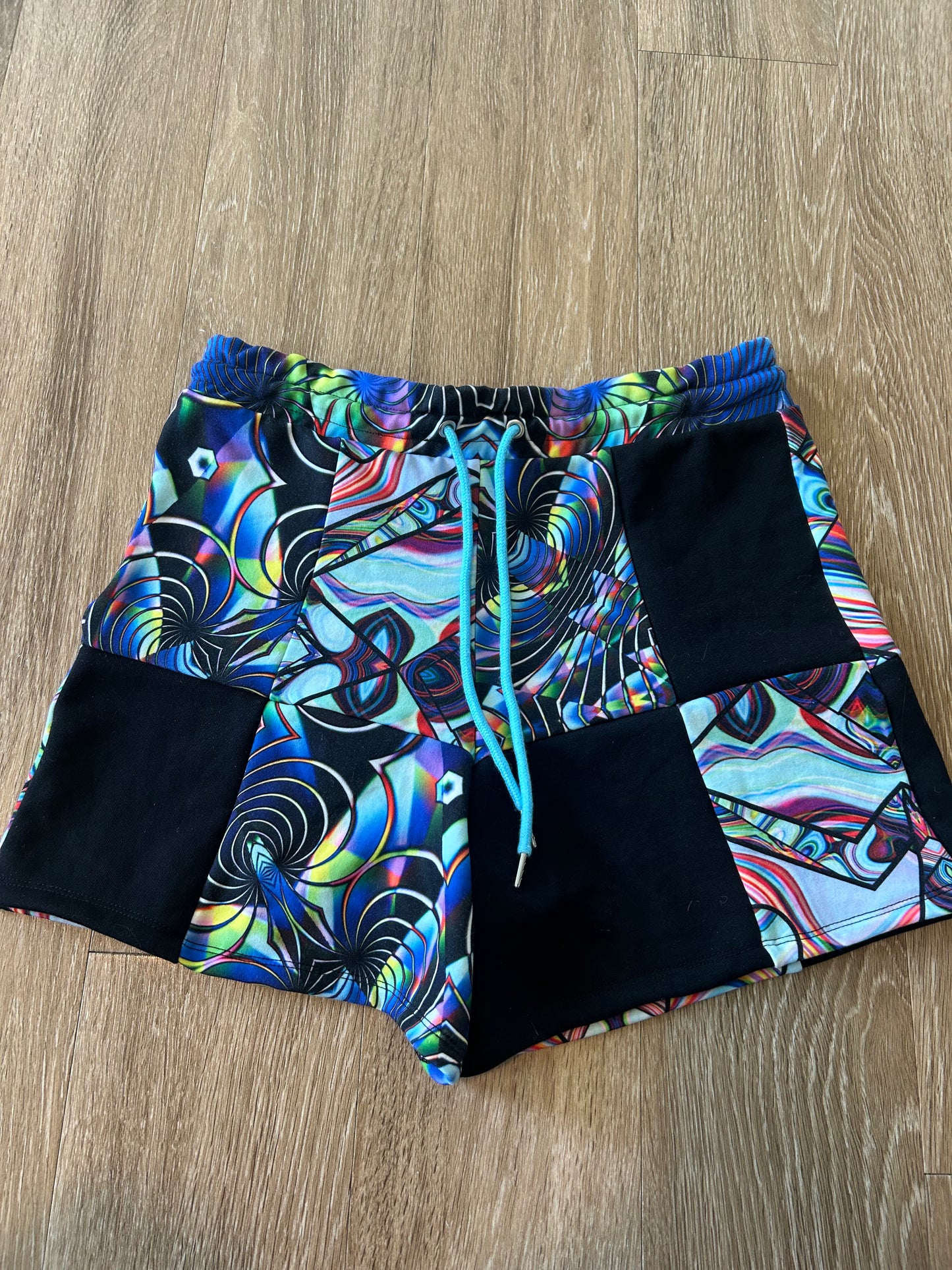Patchwork Lounge Shorts