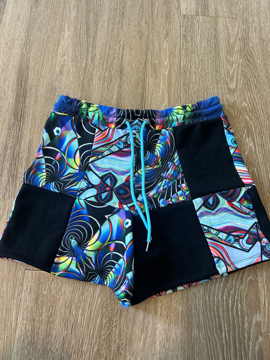 Patchwork Lounge Shorts